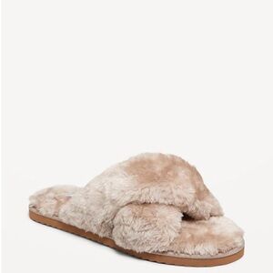Cozy Faux Fur Slippers.